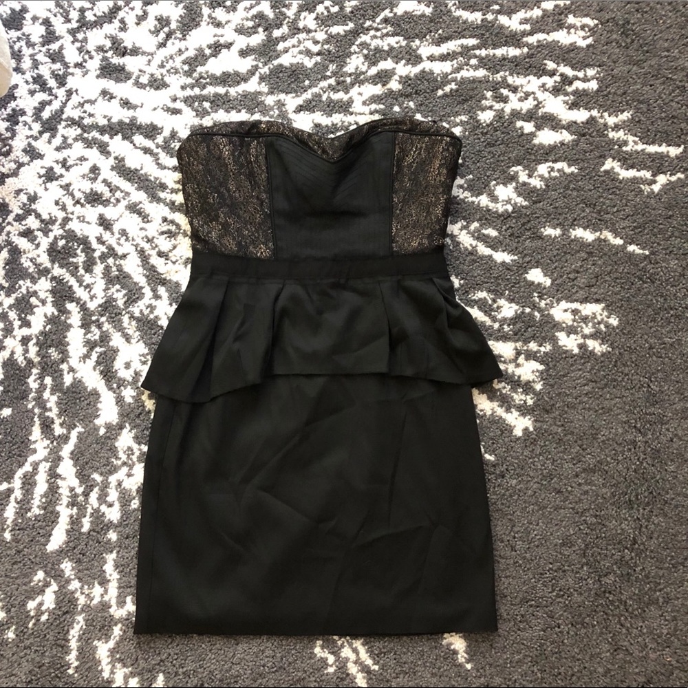 BCBGMAXAZRIA black cocktail dress